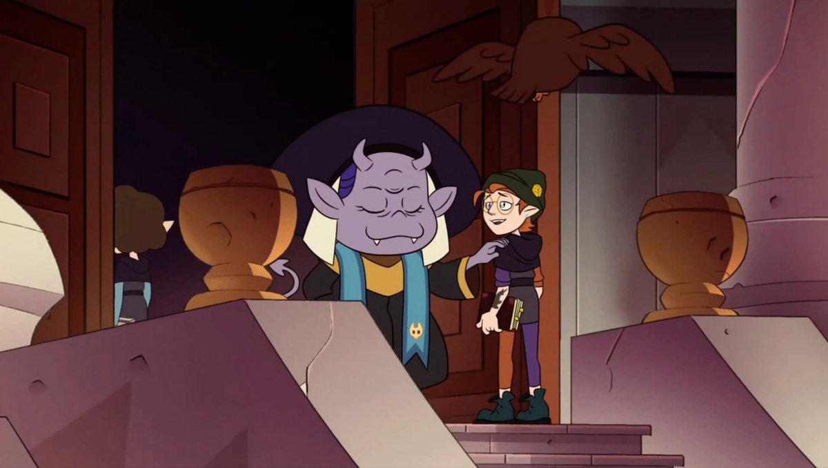 WARNING! TOH SPOILERS! #TOHSPOILERS 

.
Tiny Nose grew up or Dana have a two witchsona?