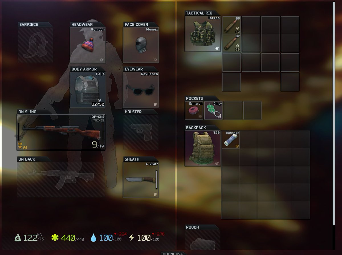 JaZaHazarD's tweet photo. Hold the phone. Why is my scav spawning with 80 rounds of 7.62 BP?!
#scavlife #tarkov #EscapefromTarkov #fence #hotdamn https://t.co/wU6PVKzw4E