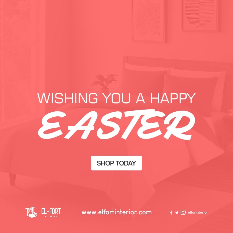 ElfortInterior's tweet image. Snuggle up this Easter with our premium bedding collection. Enjoy exclusive deals on soft sheets, cozy comforters, and fluffy pillows. Shop now and make your holiday even more egg-citing! 🛍️🐰🐣 #EasterSale #BeddingCollection #PremiumComfort #ExclusiveDeals #OnlineShopping