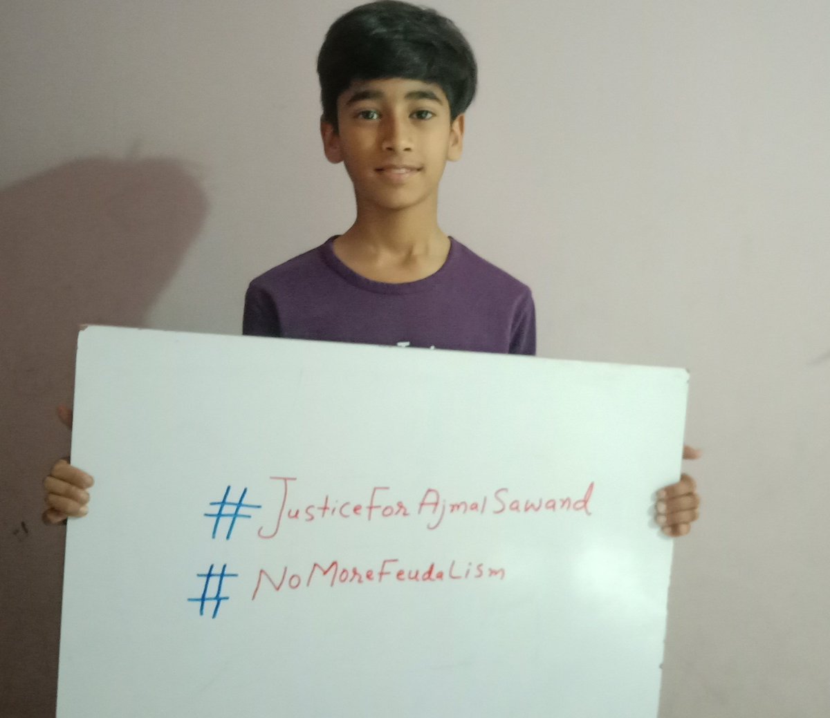 #JusticeForAjmalSawand 
#NoMoreFeudalism
<a href="/BBhuttoZardari/">Bilawal Bhutto Zardari</a> <a href="/MuradAliShahPPP/">Murad Ali Shah</a>