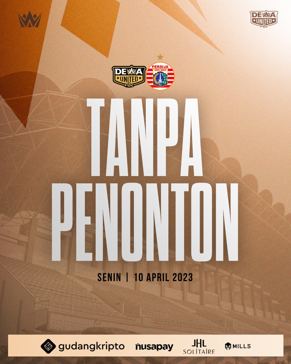 𝙄𝘿𝙎 (@indosupporter) on Twitter photo Pengen sepakbola ramah dan nyaman untuk penonton, tapi pertandingan tanpa penonton.
🙃🙃 <a href="/erickthohir/">Erick Thohir</a> <a href="/PSSI/">PSSI</a> @pt_lib Pengen sepakbola ramah dan nyaman untuk penonton, tapi pertandingan tanpa penonton.
🙃🙃 <a href="/erickthohir/">Erick Thohir</a> <a href="/PSSI/">PSSI</a> @pt_lib
