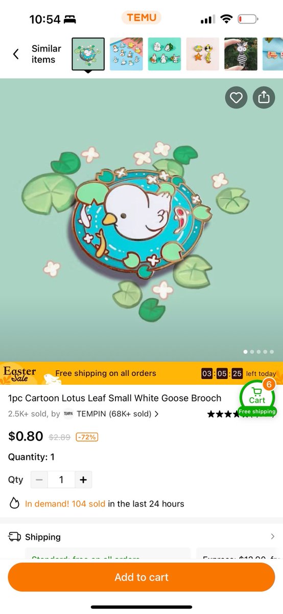 thousand_skies's tweet image. Shame on @shoptemu for stealing our work. We've been trying to get #temu to take this listing down with no luck. Thank you so much for all of you who have messaged me about this stolen pin. Please don't buy from them, they have been stealing from other artists as well!