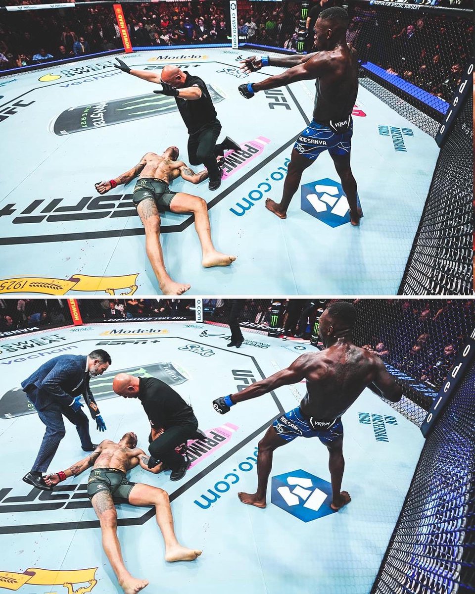 Ecstatic moment.. I was screaming like a mad person cause I’ve got mad love for <a href="/stylebender/">Israel Adesanya</a> . This was for Africa 🙌🙌🙌