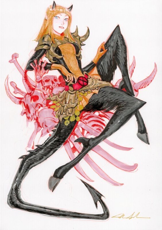 RPHutch1975's tweet image. Magik by Mindy Lee #xmen