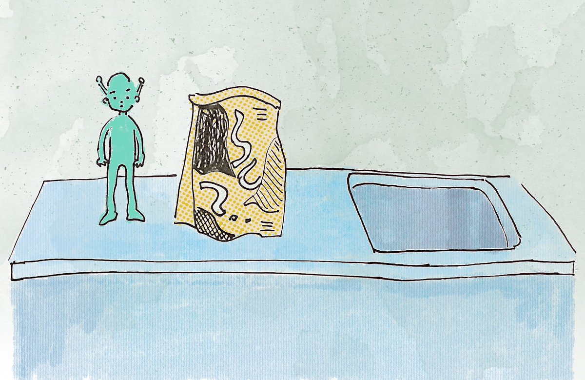 mado_yukio's tweet photo. Won’t hide
#Illustration #Drawing #kitchen https://t.co/6ySHjJknO5