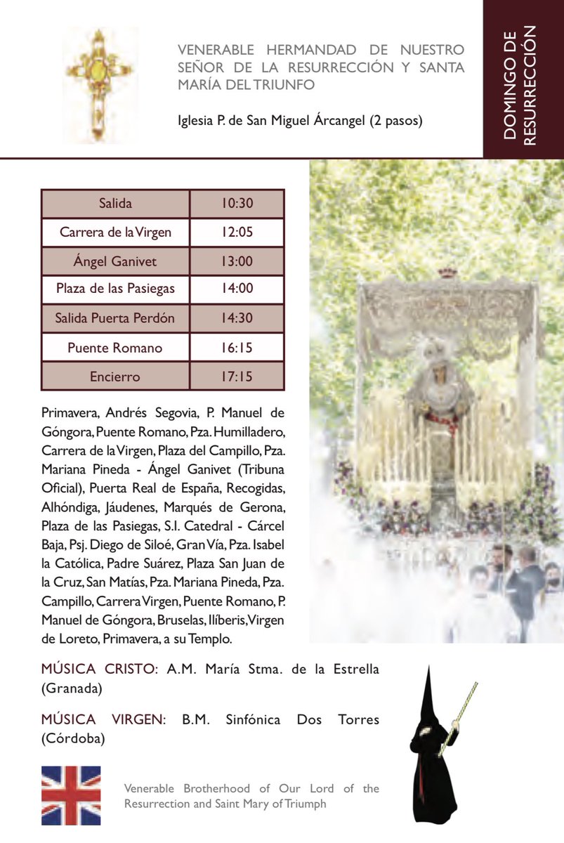 PoliciaGr's tweet photo. ¡Buenos días #Granada!
Hoy finaliza la #SSantaGr con las procesiones de:
@HumildadGranada (10:30h)
@Resurreccion_Tr (10:30h)
@Surrexit_Gr (11:30h)
Los cortes y desvíos de tráfico se iniciarán sobre las 9:45 horas.
Comenzamos 👮🏻👮🏻♂️🚔
#FelizDomingo de Resurrección. https://t.co/A3lsuYb8Pa