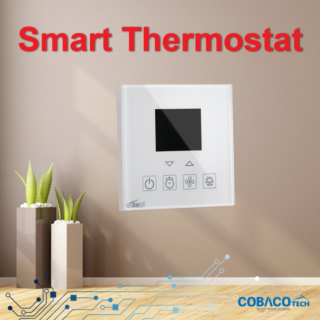 cobacotech's tweet photo. Smart Thermostats

⬜white ⬛ black 🟨gold

🔹️Anti-scratch Tempered Glass
🔸️Capacitive Touch
🔹️8.6 x 8.6 x 3.4 cm
🔸️139 gr
🔹️ Auto Calibration
🔸️Compatible with traditional cabling systems

https://t.co/XPYpOyDbQb

#smarthome #thermostat #smartthermostat #smart https://t.co/pgyq2u8pHz