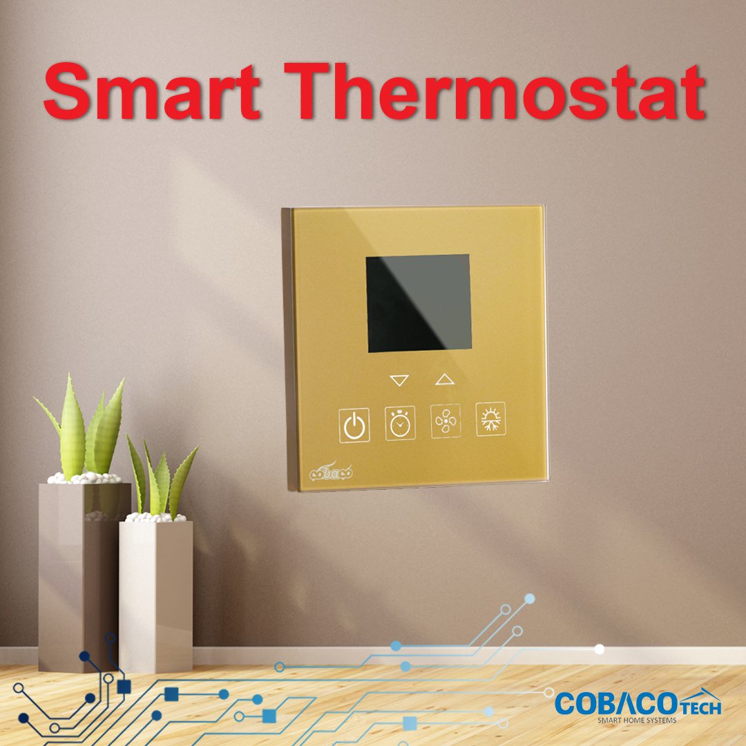 cobacotech's tweet photo. Smart Thermostats

⬜white ⬛ black 🟨gold

🔹️Anti-scratch Tempered Glass
🔸️Capacitive Touch
🔹️8.6 x 8.6 x 3.4 cm
🔸️139 gr
🔹️ Auto Calibration
🔸️Compatible with traditional cabling systems

https://t.co/XPYpOyDbQb

#smarthome #thermostat #smartthermostat #smart https://t.co/pgyq2u8pHz