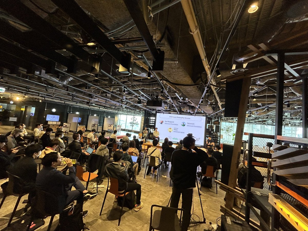 akindo_io's tweet photo. Builders Session Day2 ⚒️⚒️⚒️

Thank you to all the wonderful speakers for their amazing presentations🔥 https://t.co/4cqnuqkC12