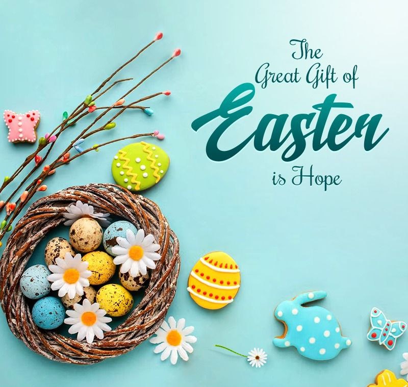 He has Risen, Have faith in him...
And he will always be there for US! Have a blessed and Happy Easter! ❤️