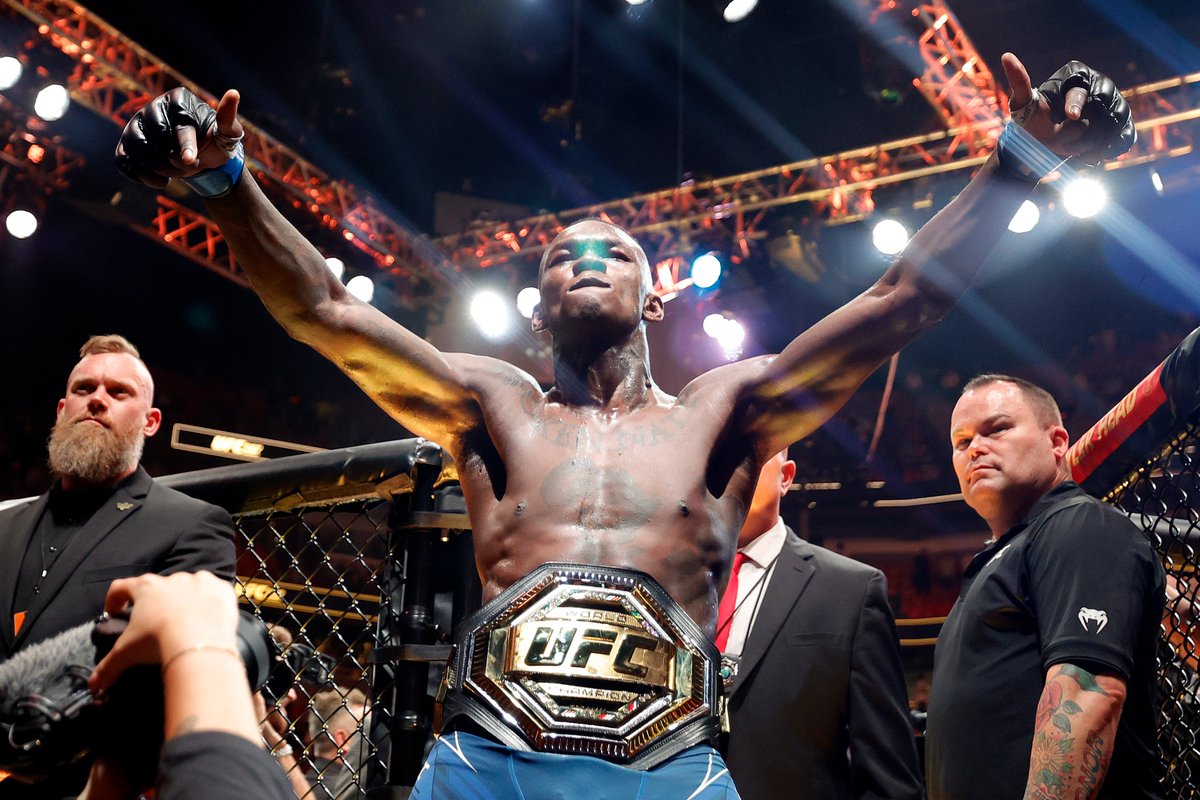 Back on top 👑

@Stylebender | #UFC287