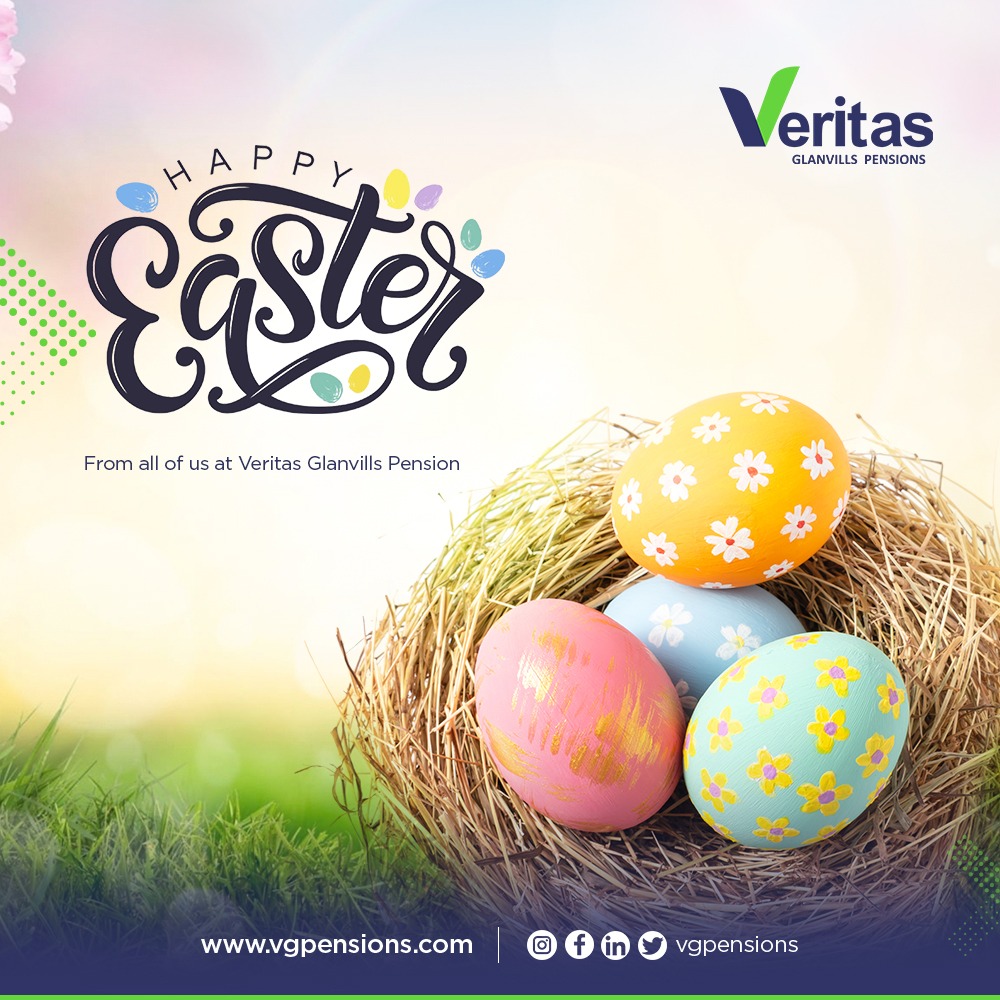 dretweeterng's tweet image. RT vgpensions1 Happy Easter from all of us at VG Pensions.
#VGPensions #Easter #Easter2023 #EasterSunday #Lagos #Nigeria