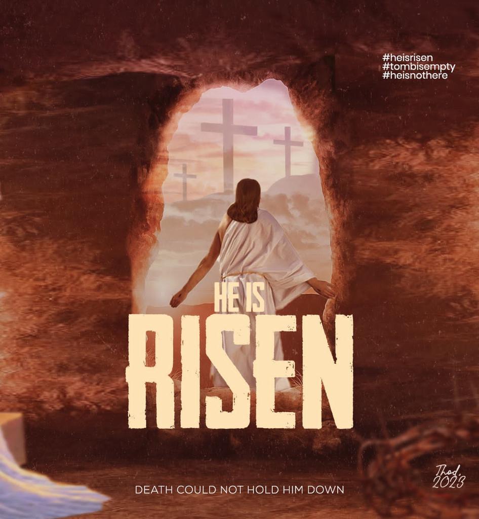 Elite_Amara's tweet photo. #heisrisen
#tombisempty
#heisnothere
Design by: @kareemtimi15 https://t.co/9PSiralQ2a