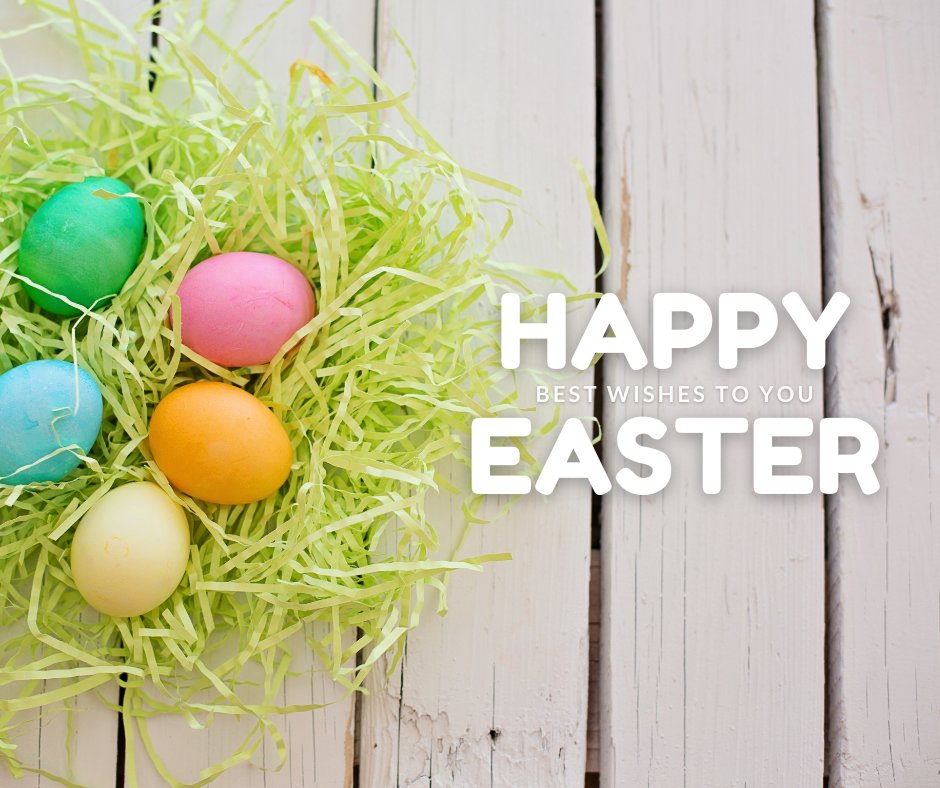 Happy Easter to all our Twitter followers. 

May your days be full of togetherness, relaxation, music and; of course, chocolate!

#HappyEaster