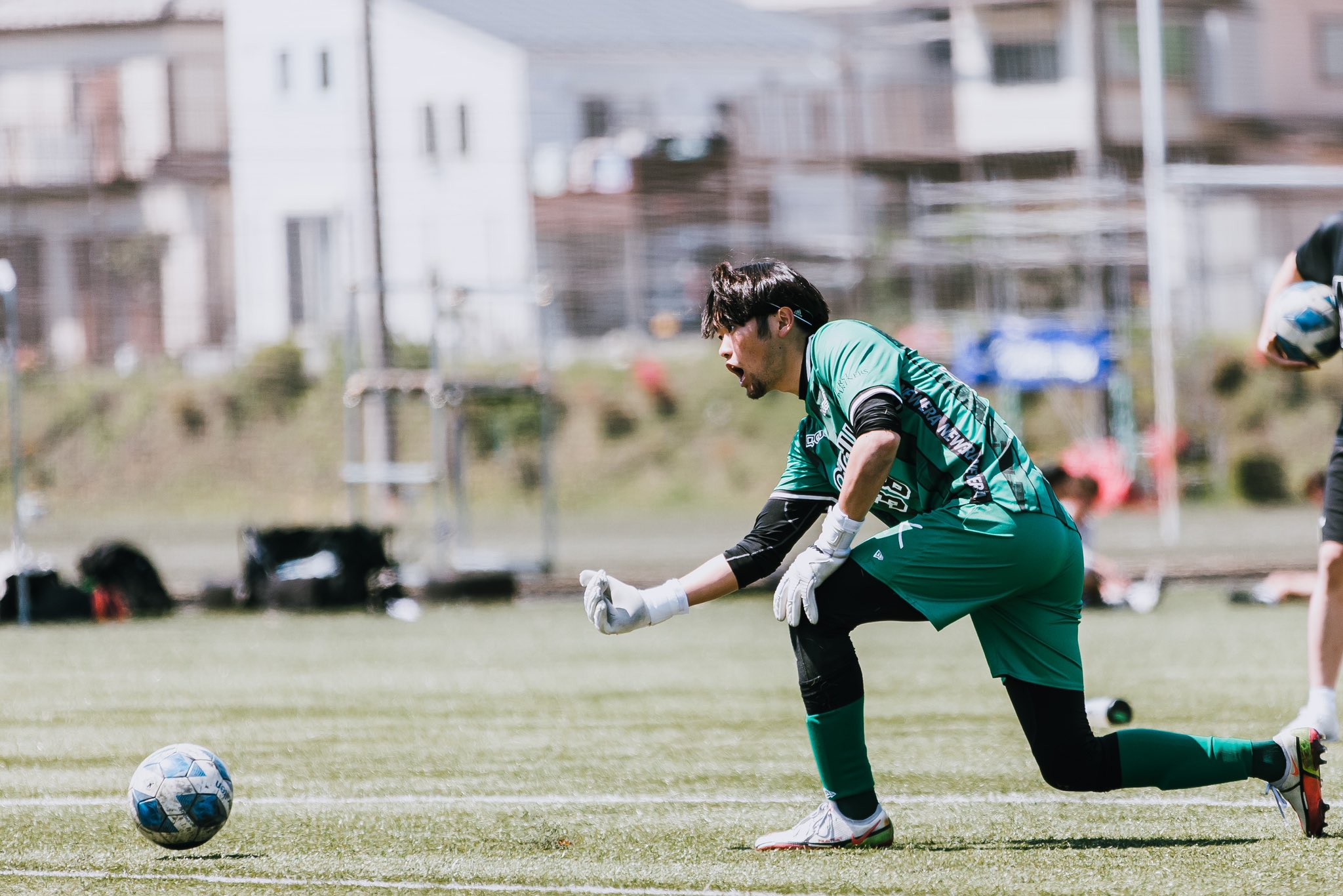 青山学院大 サッカー部 トレーニングウェア 青山学院大学サッカー部 トレーニングウェア42 水色/紺色 - メルカリ