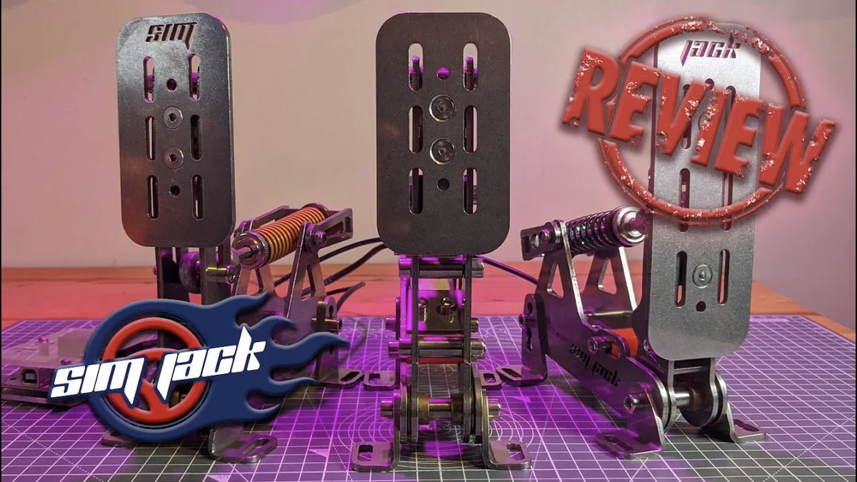 CornerSim's tweet photo. SIM JACK Mini Pedals [REVIEW] They look the part, but do they perform? WATCH THIS BEFORE BUYING! #Simracing #SIMJACK #SimRacingHardware
https://t.co/RNI4vNneFa https://t.co/n3wF4HFGcr