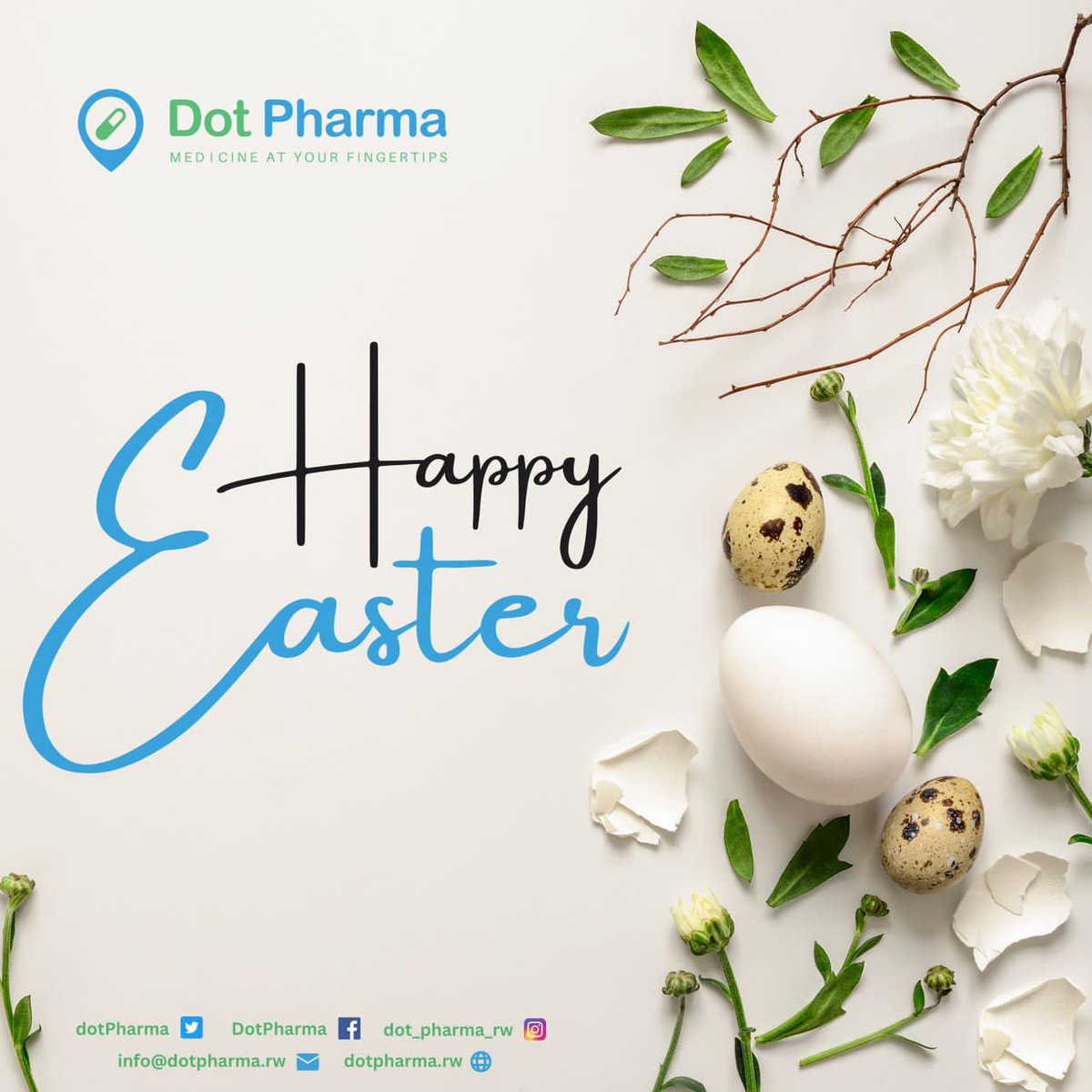 We wish you a Happy and Healthy Easter! #EasterSunday