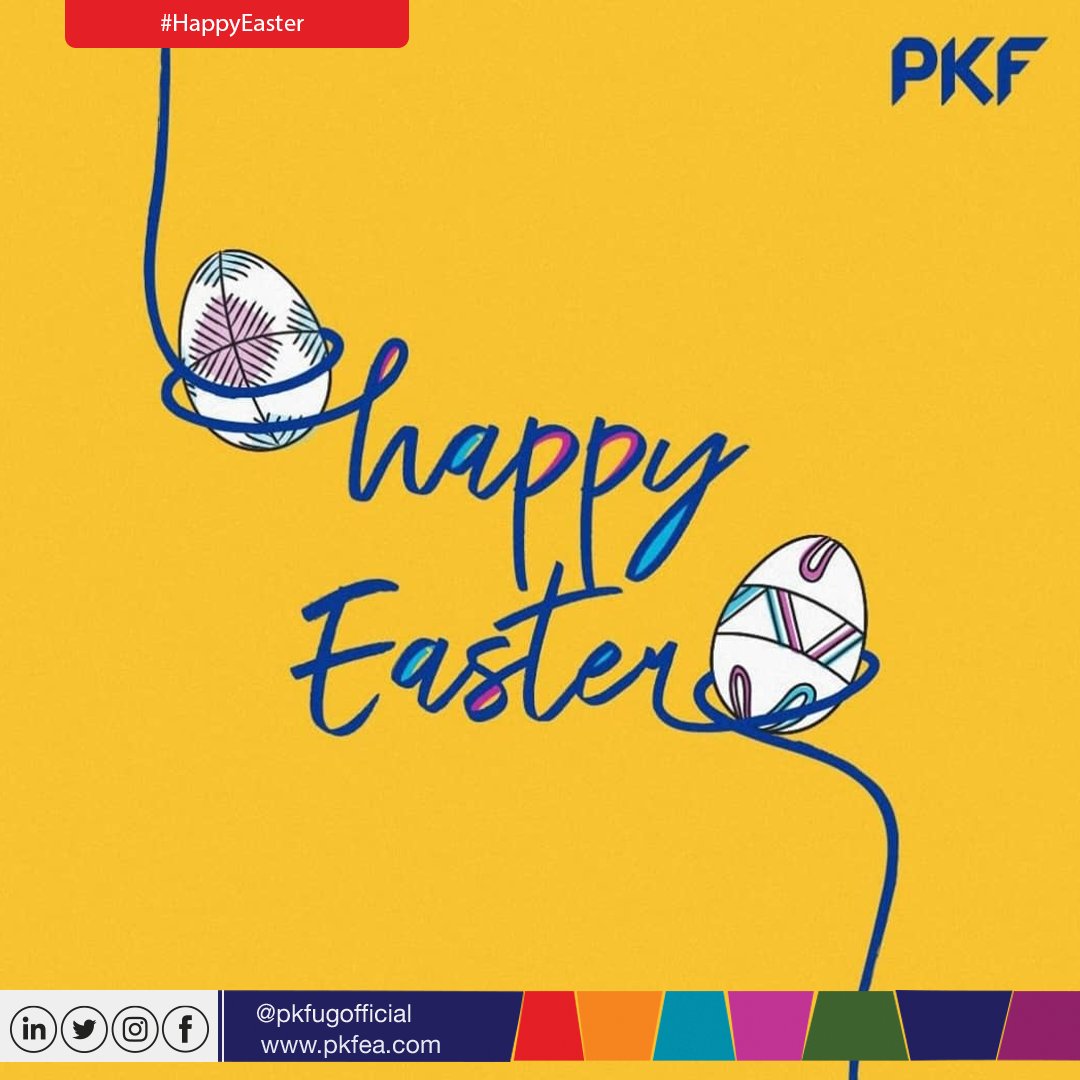 Happy Easter from PKF Uganda, Wishing you and your loved ones a joyous and blessed Easter holiday.

#EasterGreetings  #EasterWeekend  #EasterHolidays