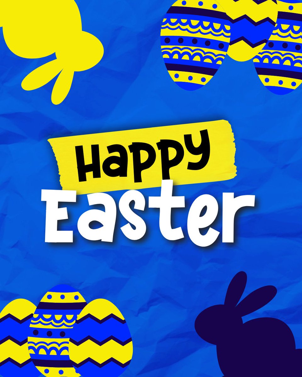 🐣 HAPPY EASTER everyone! I hope you all enjoy a wonderful Easter Sunday.

@VickyH_FFF and I are off to grassroots football soon, but first, it's time for an Easter egg hunt with our children.