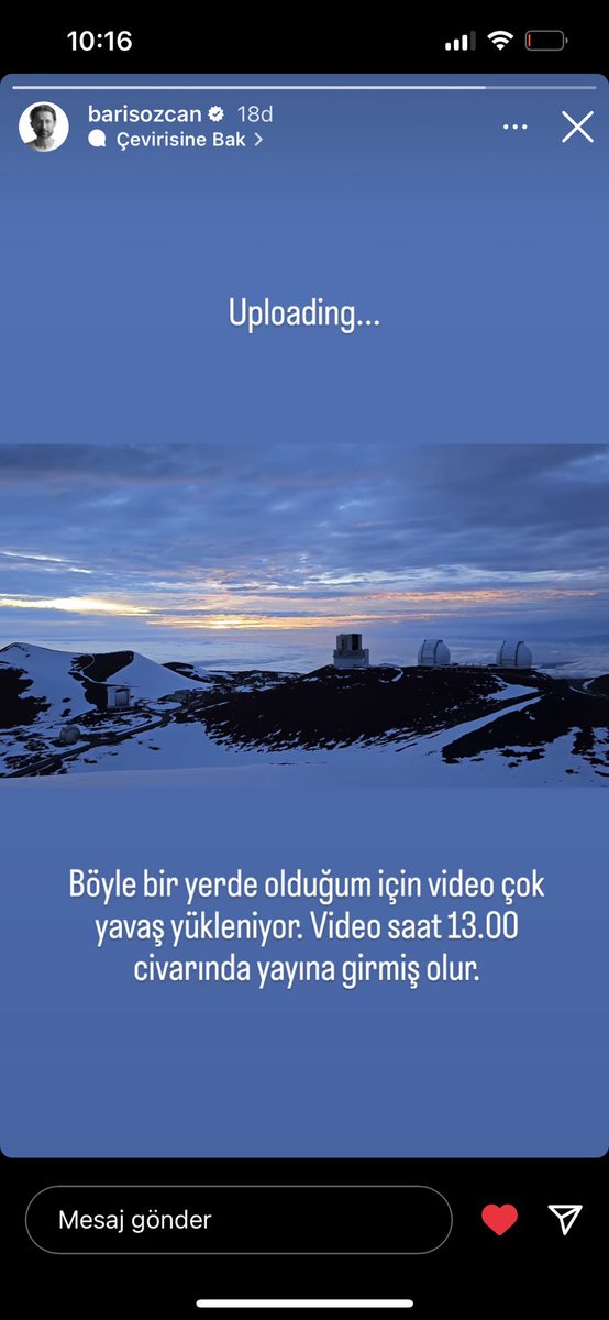 Barış Özcan bugün 10 yıl aradan sonra ilk defa saat 9 da video yükleyemedi. 
Adamın başına birşey geldi sandım.