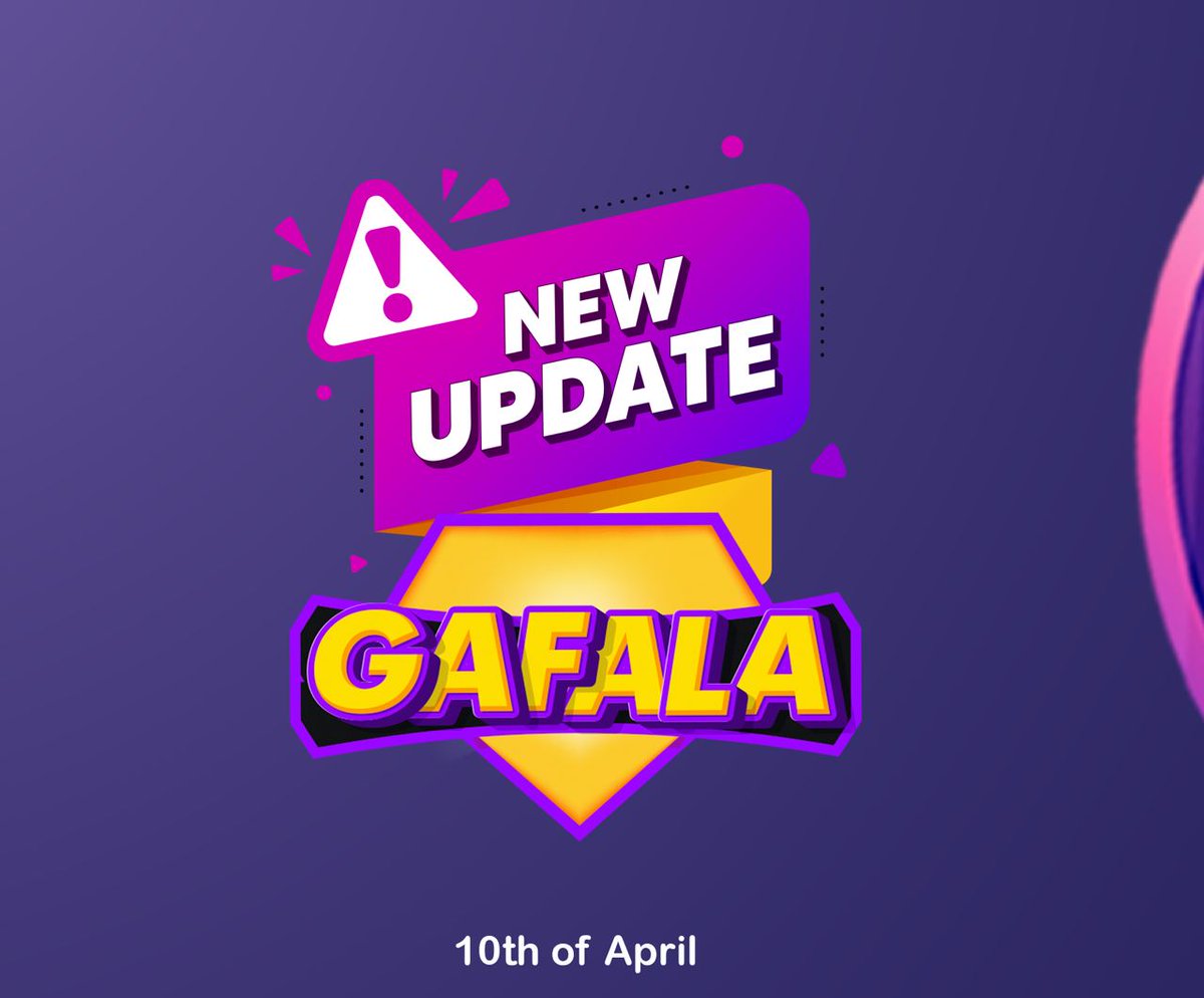 Novas, we will be releasing an exciting version of Gafala tomorrow. #Gafa #Gafala