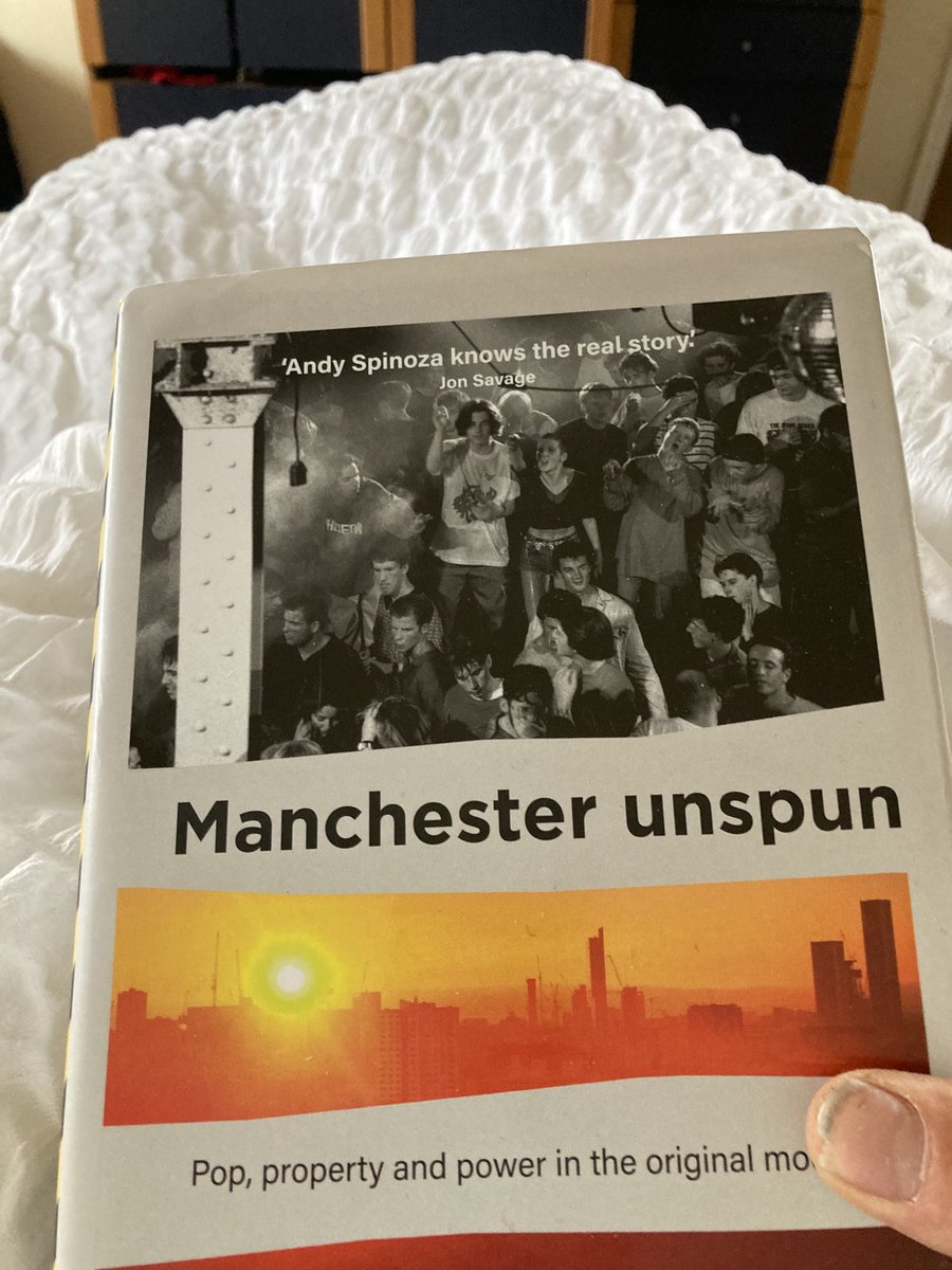 If you want to read about a resurrection forget the Easter Sunday story.
Read this. Manchester Unspun about the resurrection of Manchester. A fantastic book by ⁦<a href="/andyspin/">andy spinoza</a>⁩
