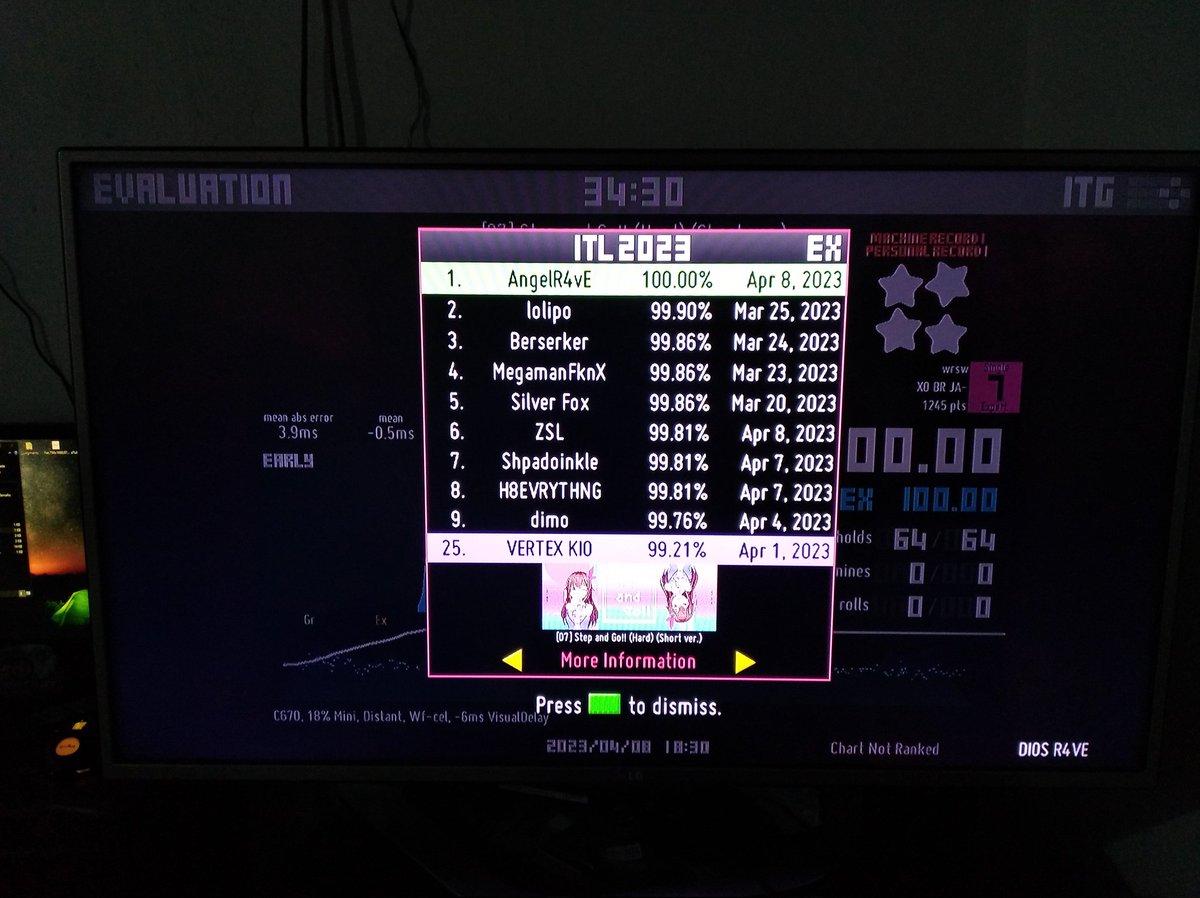 First gaming session in ITL. Good way to start and learn tech. Very happy to reach my first Quint star!!😊🙌 #ITLOnline2023