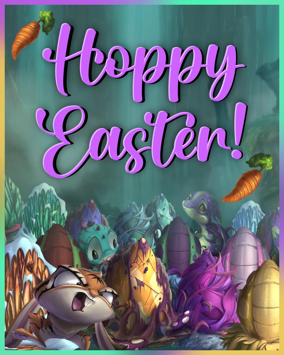 🐰🐰Hoppy Easter everybunny! 🐰🐰

It's always a holiday with the #flufflefam 🥕

🟣What's your plans for today? 🥳

#HoppyEaster #Easter #EasterBunny #EasterEggs #Easter2023 #EasterWeekend #YearOfTheRabbit  #Eggs #Dragons #MintingSoon #EasterSunday #EasterSunday2023 #digitalart