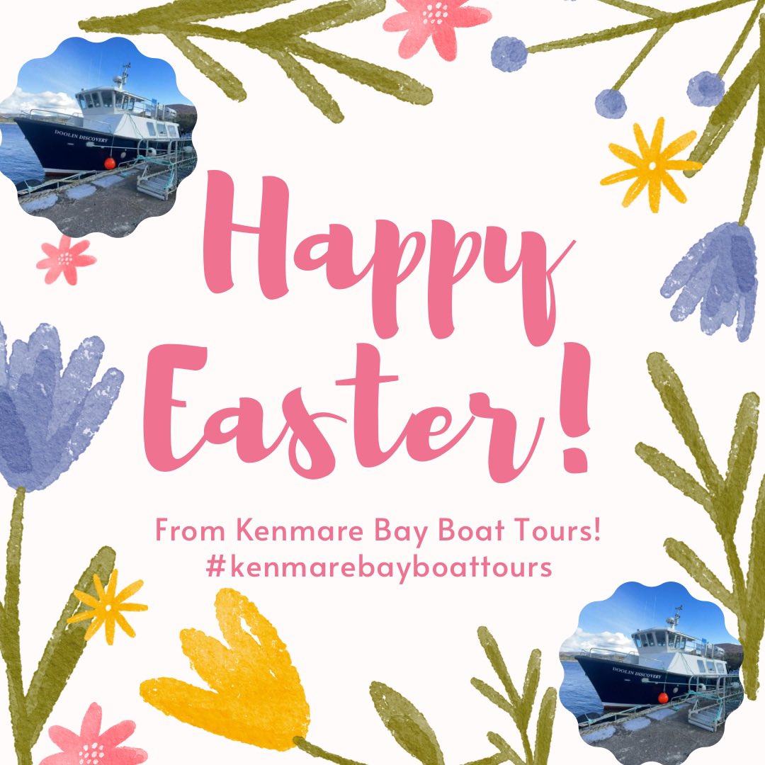 #kenmarebayboattours #discoverkenmarebay #kenmarebay #HappyEaster #Easter2023 #boattrip #wildlife #marinelife #discoverkenmarebay #wildlife #marinelife #turasbáid #kenmarebay #discoverkerry #discoverireland #wildatlanticway #wildatlanicwaykenmare #ringofkerry #ringofbeara