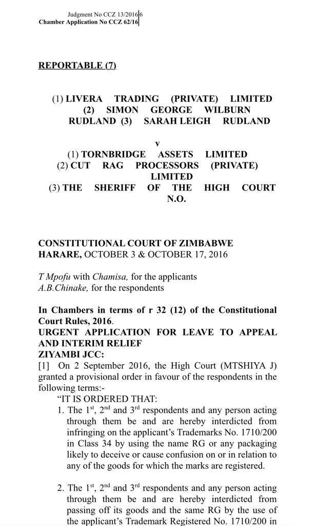 daddyhope's tweet image. I have seen this doing rounds on social media.

I don’t think this should or will stop the main opposition leader from speaking out against his FORMER client, Simon Rudland.

What matters is what happens today &amp;amp; I hope that after the final film, @nelsonchamisa will speak robustly
