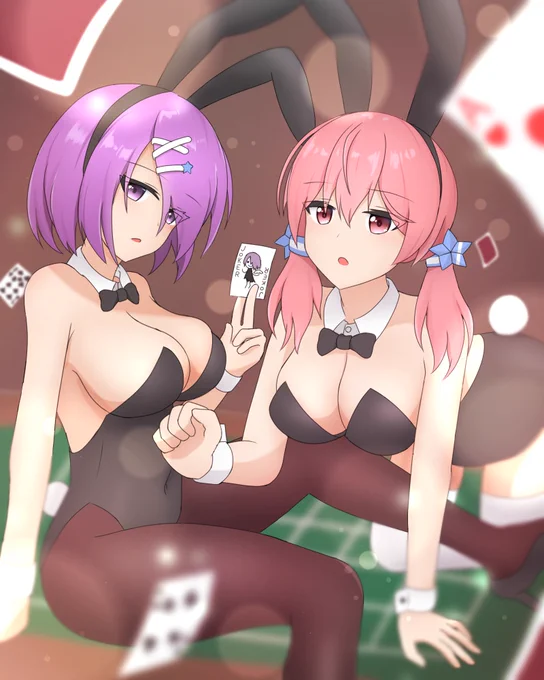 #ふたばあーと#あずきそあーとバニー、、、、 