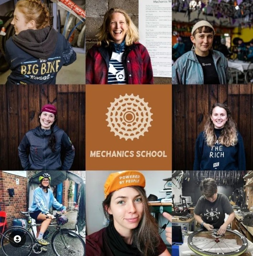 Very excited to be in the team of EIGHT female mechanics teaching a full day of mechanics classes at the Sister's In the Wild weekend in the Lake District in May. A few tickets remaining!
sistersinthewild.com/all-events/mec…