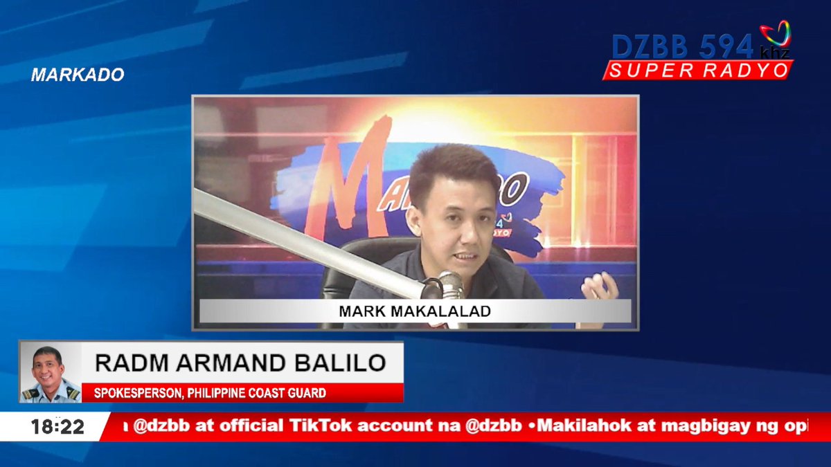 Philippine Coast Guard on Twitter "RT dzbb LIVE sa DZBB Rear