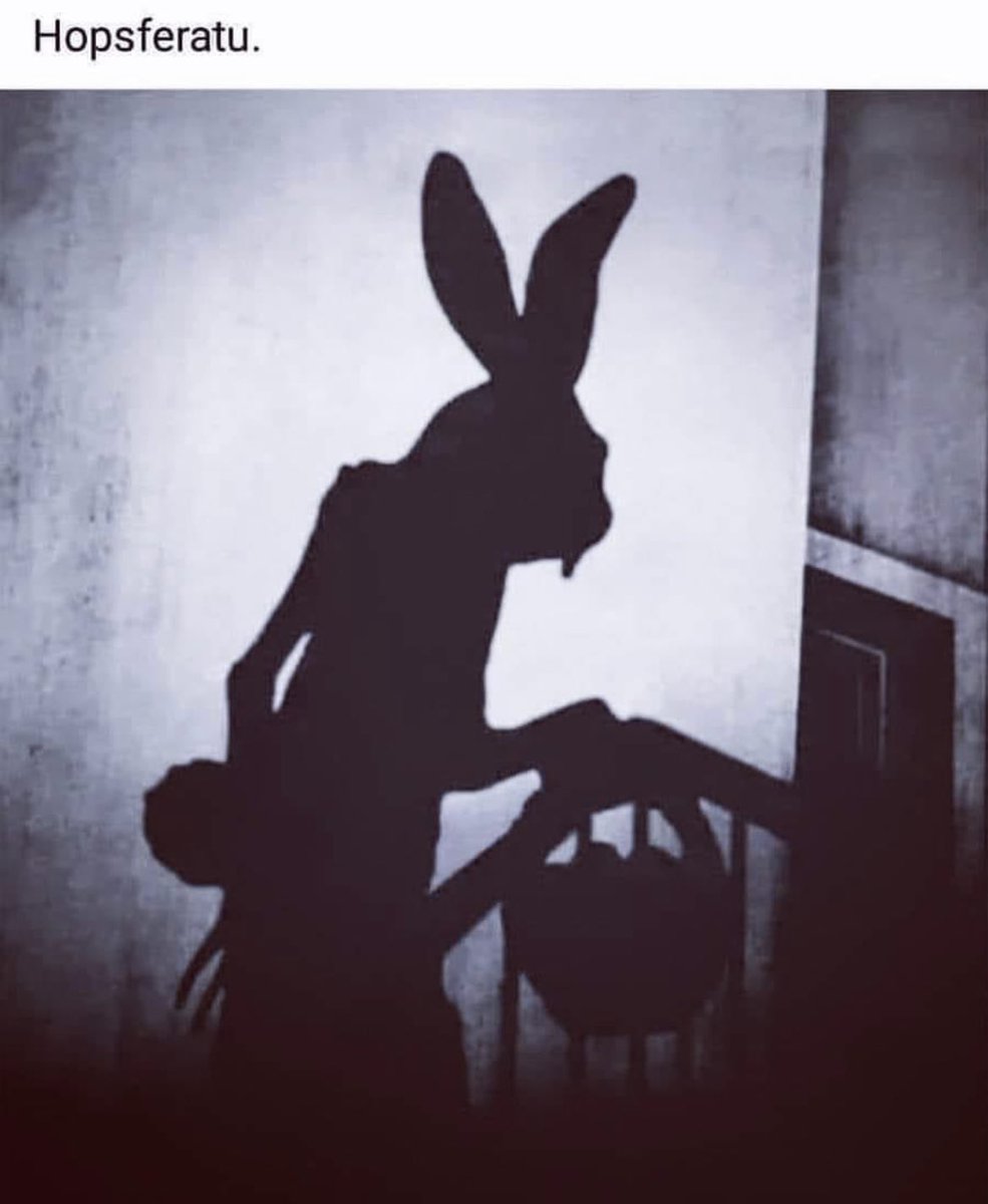 LilithDorsey's tweet photo. On this a morning of eggs and chocolate I have discovered the dark origins of #Bunnicula 🧛🏾♀️🐰 yr welcome #sendcandy https://t.co/2rBP9sppqT