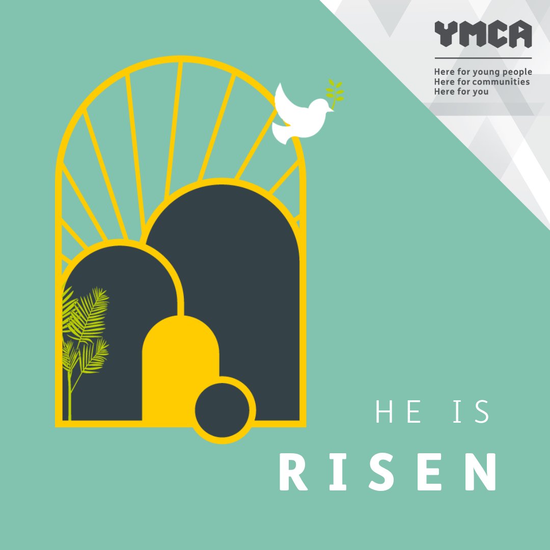 He is Risen! 

May this day bring peace, joy, and blessings to all. #YMCA #Easter