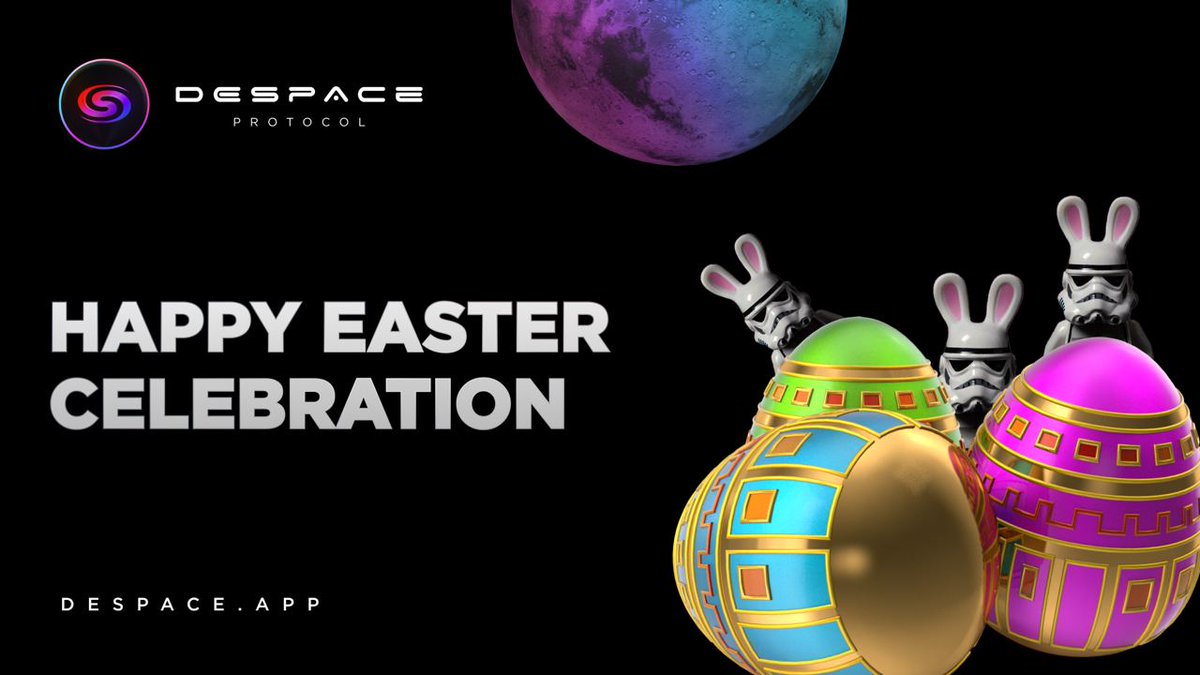 In the Spirit of the Easter Season, we join our Christians Community Members here in celebration 🥳

May your fortunes rise beyond your expectations ✈️➕

Happy Easter and Cheers 🥂

#Easter2023 #Celebrations #Web3