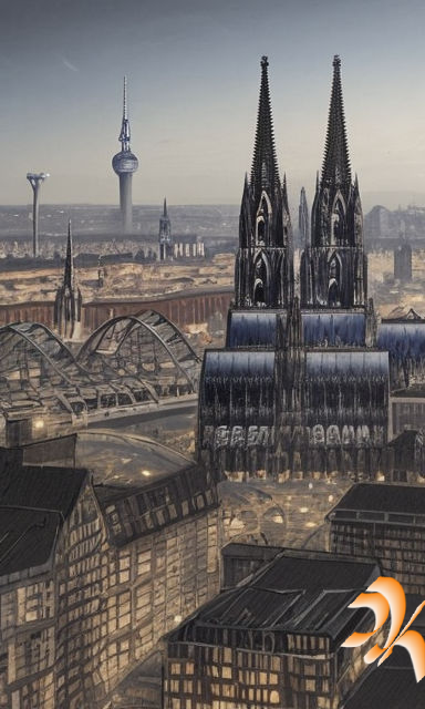 JKattnis's tweet photo. Dome &amp; Cityscape
Dom &amp; Blick über die Stadt

#Cologne #Koeln 
with/mit @playgroundAI 

#AIgenerated #aiartcommunity #digitalart #digitalpainting #AIart #NFTCommmunity  #tezoscommunity  #tezosArts #TezosNFTs #tezosnft #NFTsales #NFT #NFTs #NFTartist #nftcollectors #nft_advance01 https://t.co/zDJr0KryND