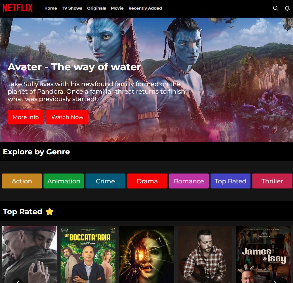 devdashk66's tweet image. Excited to share my latest project - a fully functional Netflix clone built with React! 🍿 

…flix-clone-with-react-ncr.netlify.app

I used a combination of React, Tailwind CSS, and React Reveal. It was a challenging yet rewarding project that allowed me to hone my web development skills.