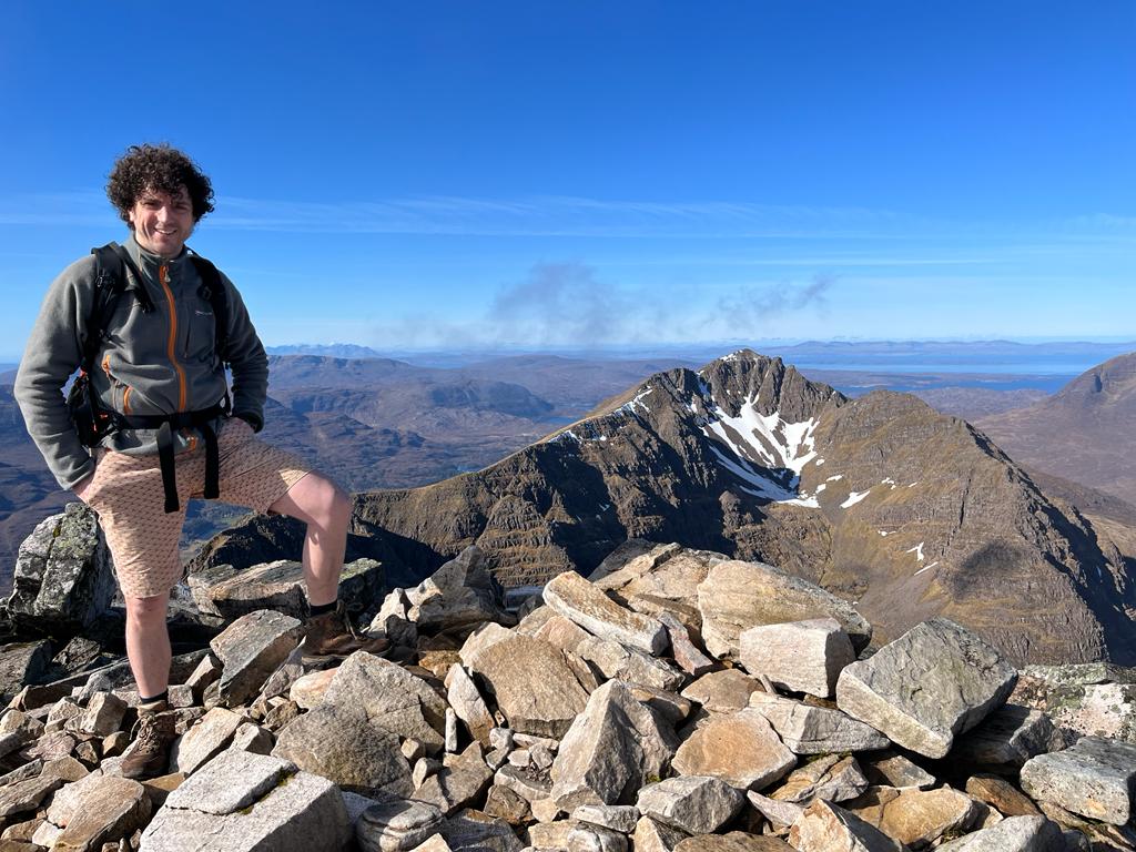 The view from the top of Liaghach, described as the best in Scotland by a passer by. 

I'm getting a sense of the music I'd like to write onto the dense contours of this ancient mountain, but not yet sure of the instrumentation!