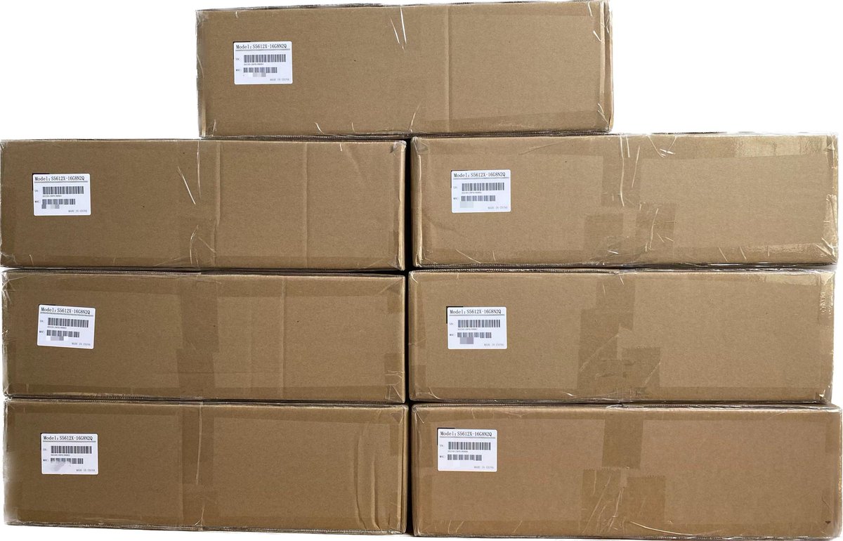 RaphaelWong_'s tweet image. 🎉🥂The new batch of S5612X-16G8N2Q-EI has been put into our warehouse. Some of them will be delivered to our customers next Monday. Thanks for your patience!😄
We have received many inquiries about this model recently. It's very popular. Buy now before it's too late!😎
#switch