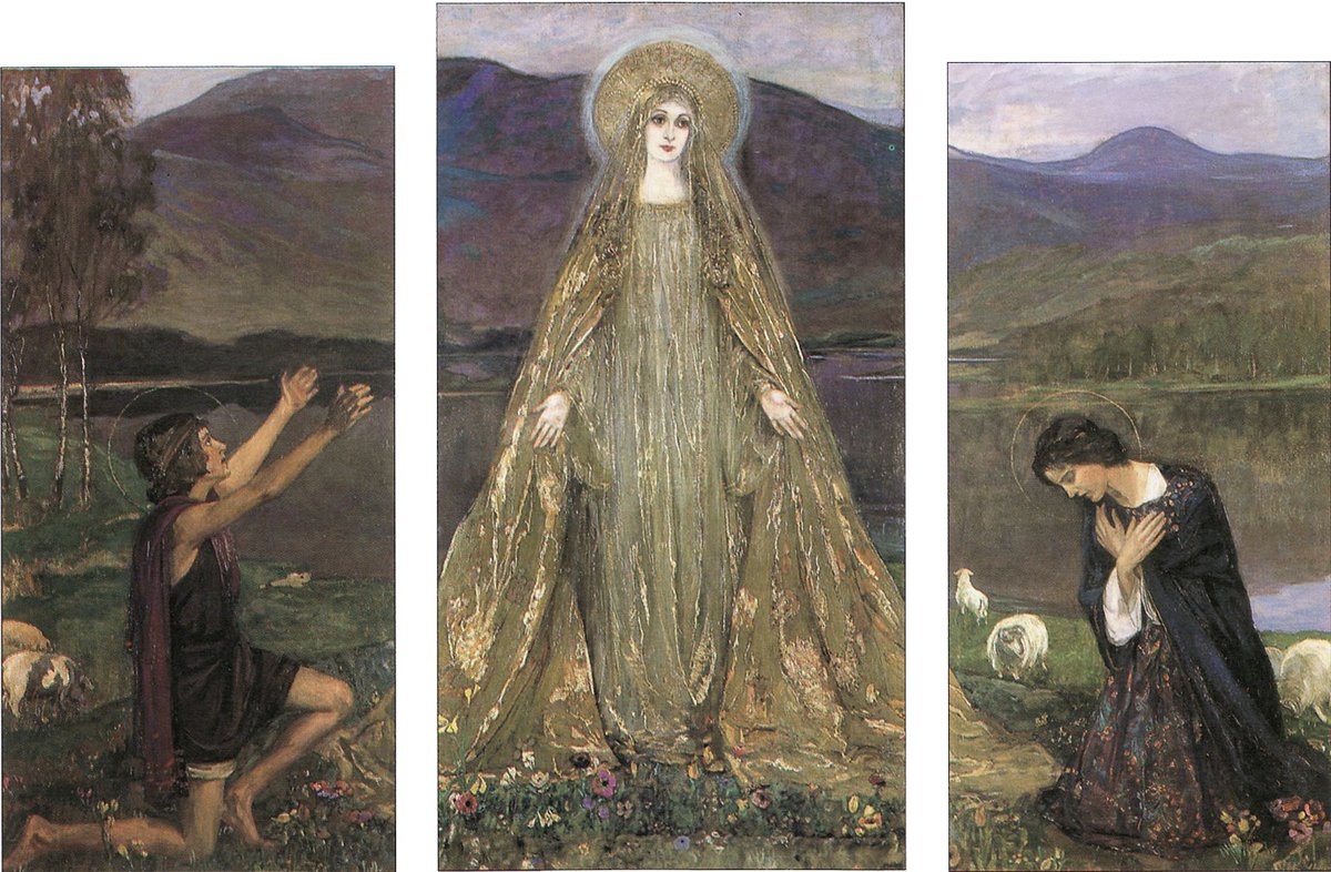 GreatplaceB's tweet photo. On Easter Sunday of 1919 @stpatricks200  unveiled the triptych altarpiece 'The Madonna of the Lakes', painted by celebrated artist and native of the parish Sir John Lavery. Read more about this amazing artefact on the #greatplacenorthbelfast website:
https://t.co/twGCcUglwX
#gpnb https://t.co/X9gZbQqo2x