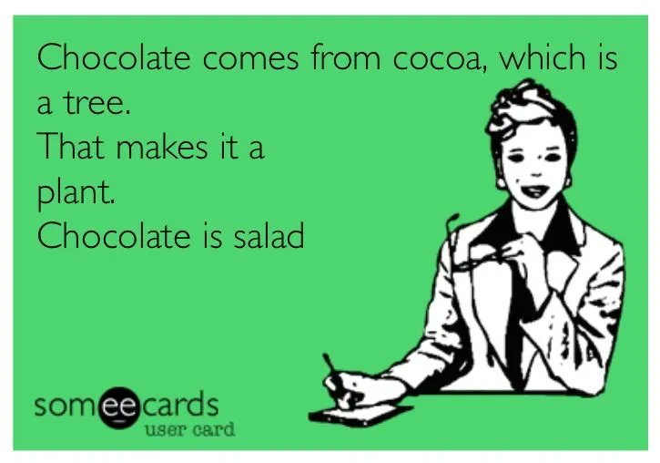 Good enough for us 👍🏼 
#truth #easter #happyeaster #easterbunny #spring #eastereggs #love #healthbenefits #chocolate #feedyoursoul #meme #eastersunday
