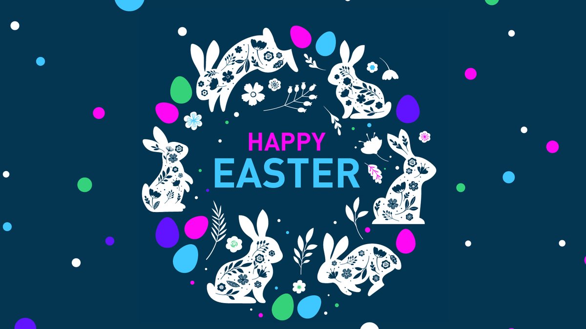We'd like to wish all of our colleagues and customers a happy, and joyful Easter.

We hope your day is egg-stra special! 🐣