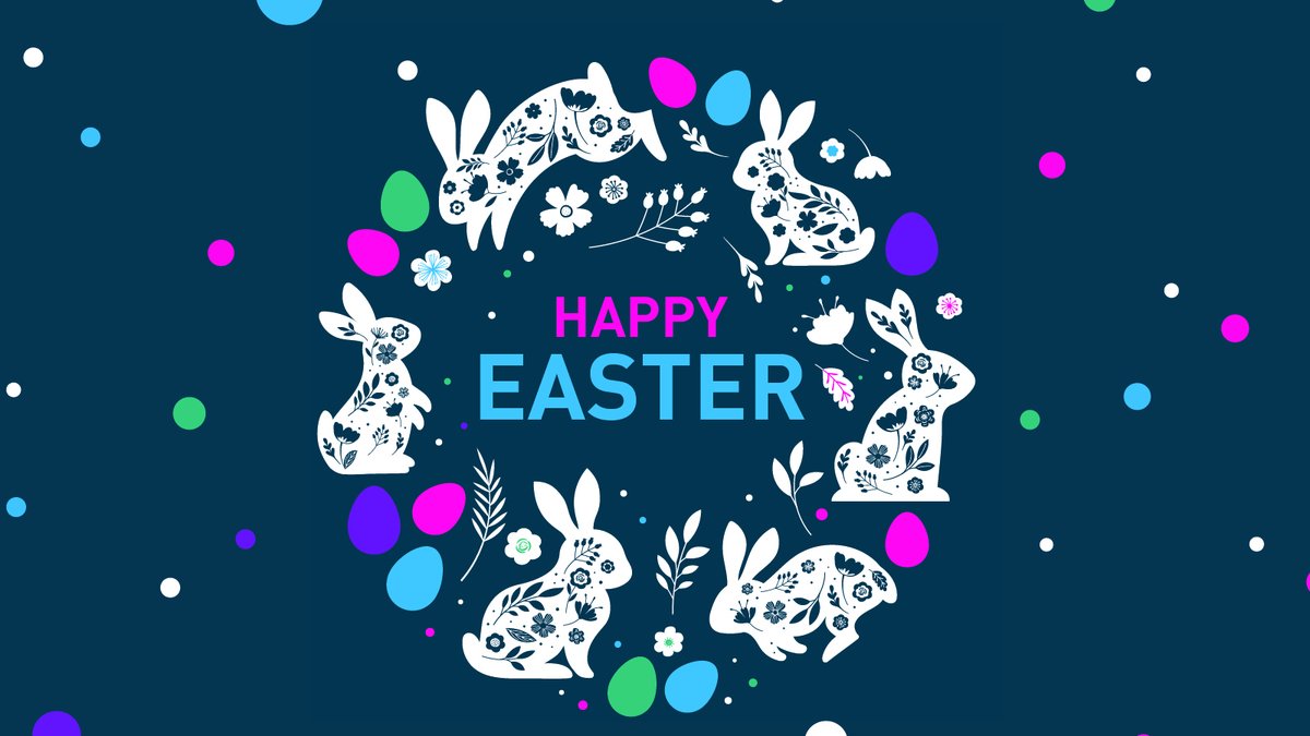 We'd like to wish all of our colleagues and customers a happy, and joyful Easter. We hope your day is egg-stra special! 🐣