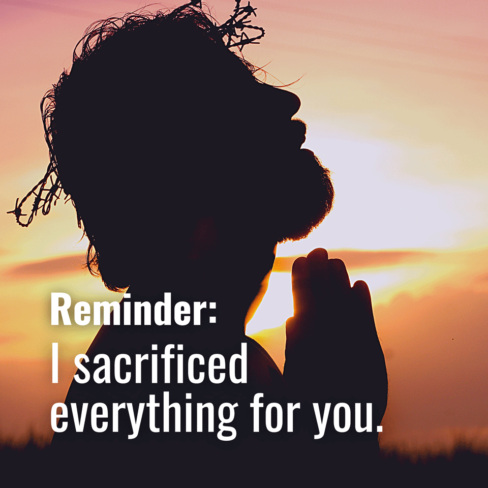 TexasStready's tweet photo. I sacrificed everything for you.
It’s so easy to get into the routine of everyday life and forget how precious you are. You can avoid this by remembering your life before you were connected to Me.
#ARadicalDifference #GetWithIt #Inspiration #SureNuff #Motivation #DailyTrophy https://t.co/0ZpRK4bZBJ