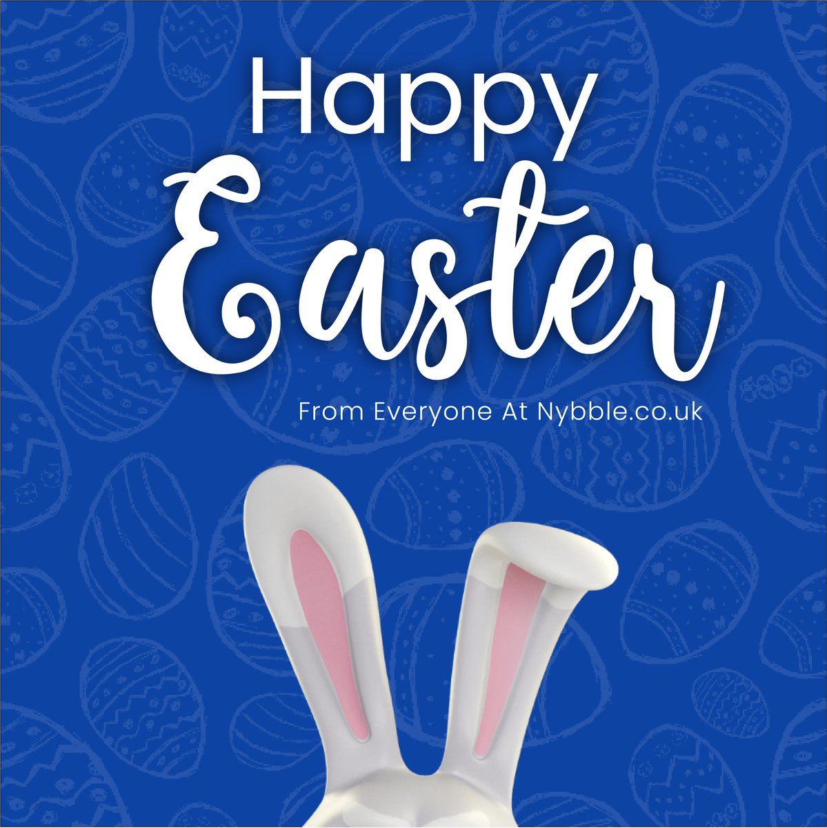 NybbleLtd's tweet photo. Hoppy Easter! May your day be filled with joy, love, and plenty of chocolate eggs!

#NybbleIT #NybbleAV #EasterSunday #Elbbyn https://t.co/LDlKP5j7iW