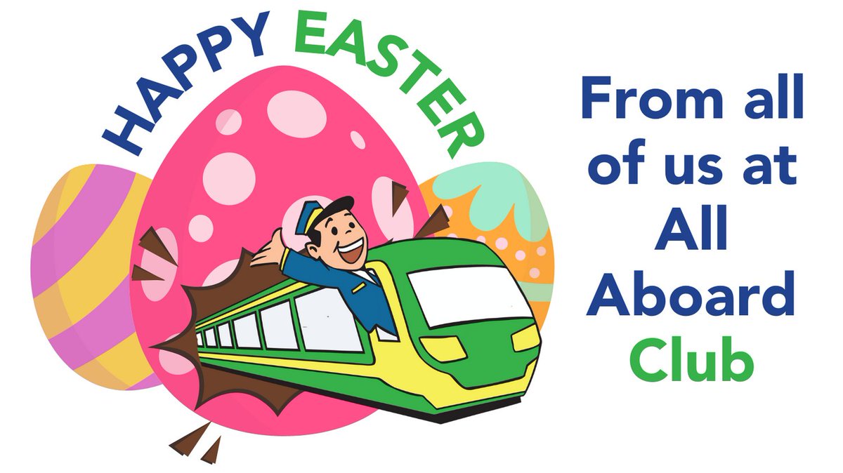 allaboardclub's tweet photo. 🚂 Happy Easter from us all at All Aboard Club. We hope you have a restful long weekend.
https://t.co/ReNEP68cT9
#SEN #adhd #autism #senfamily #senchildren #train #inclusiveplay #thomasthetankengine #senmum #senclub #trainplay #croydon #bromley #blackheath #greenwich https://t.co/f6TUE7uFzs