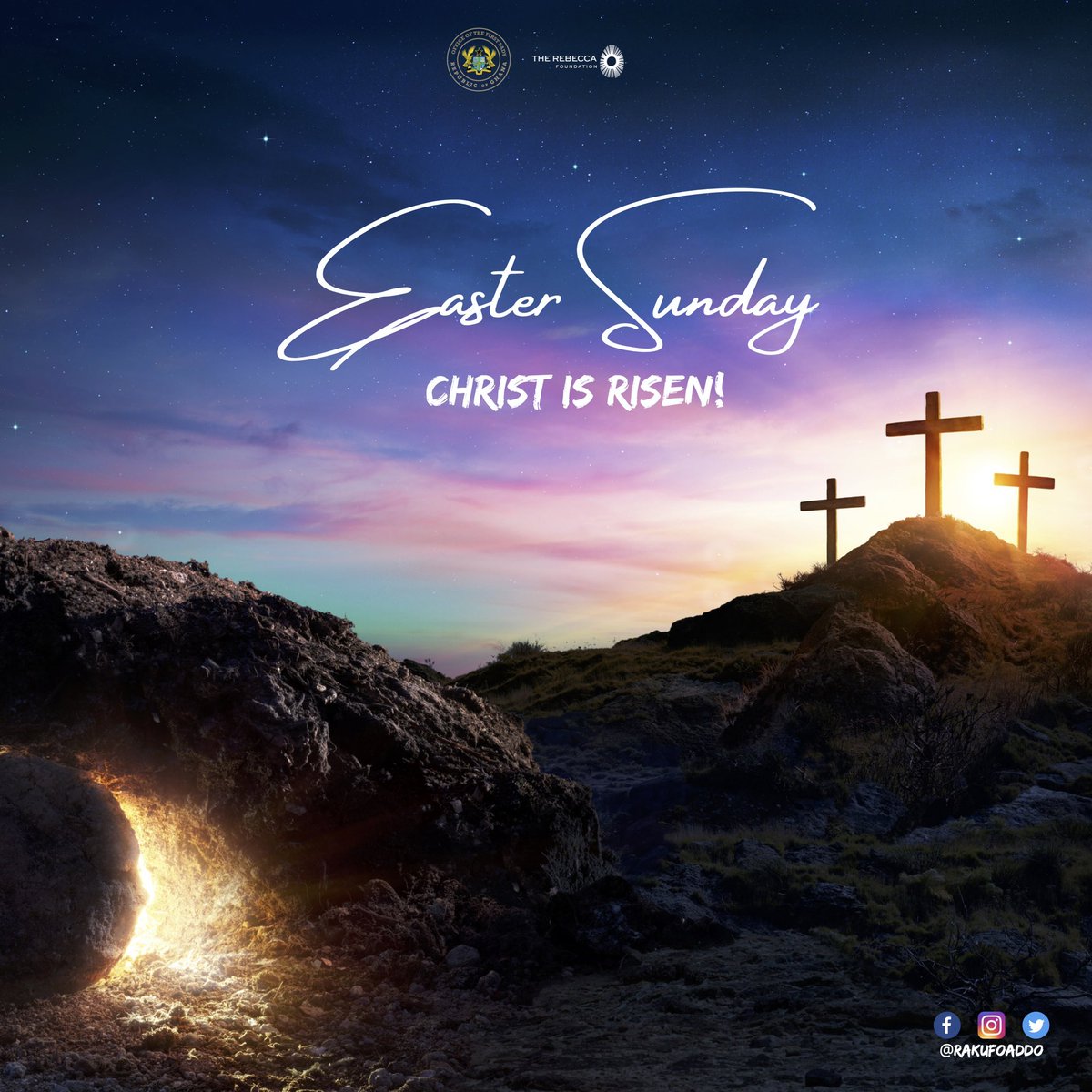 “For death could not hold Him captive. Even in the grave, He is Lord” 
Happy Resurrection Sunday.