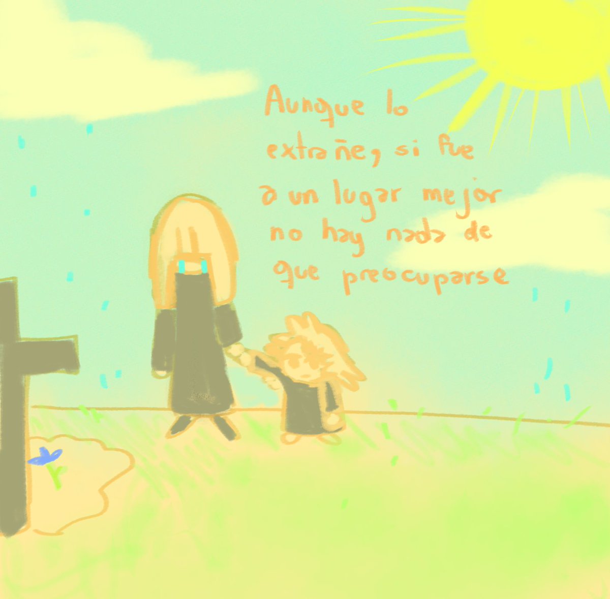 RedAimQ's tweet image. Papá ya no existe 2/4