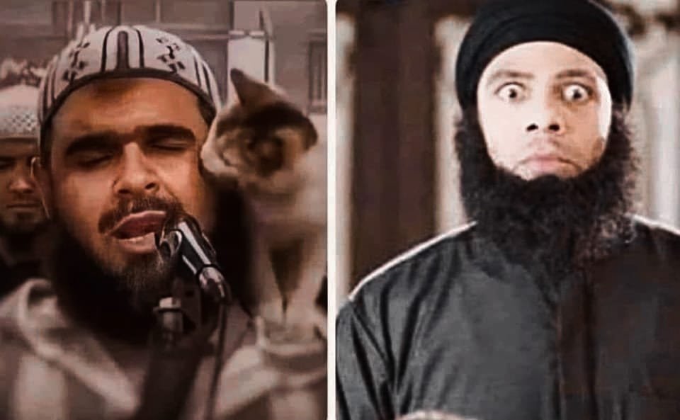 📷 Most expensive kiss in the world 📷
-----------
They spend billions on their movies and series in order to give a frightening image of #Islam, and then a cat comes and destroys all their work with the most expensive kiss in the world.

#Netflix